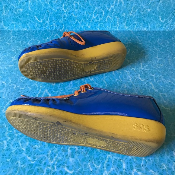 SAS Leather Lace up Moccasins - Picture 3 of 6